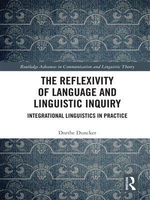 cover image of The Reflexivity of Language and Linguistic Inquiry
